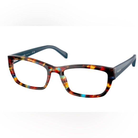 Authentic Prada 18OV Heritage frame NAG101. Havana spotted blue NEW - Picture 2 of 5